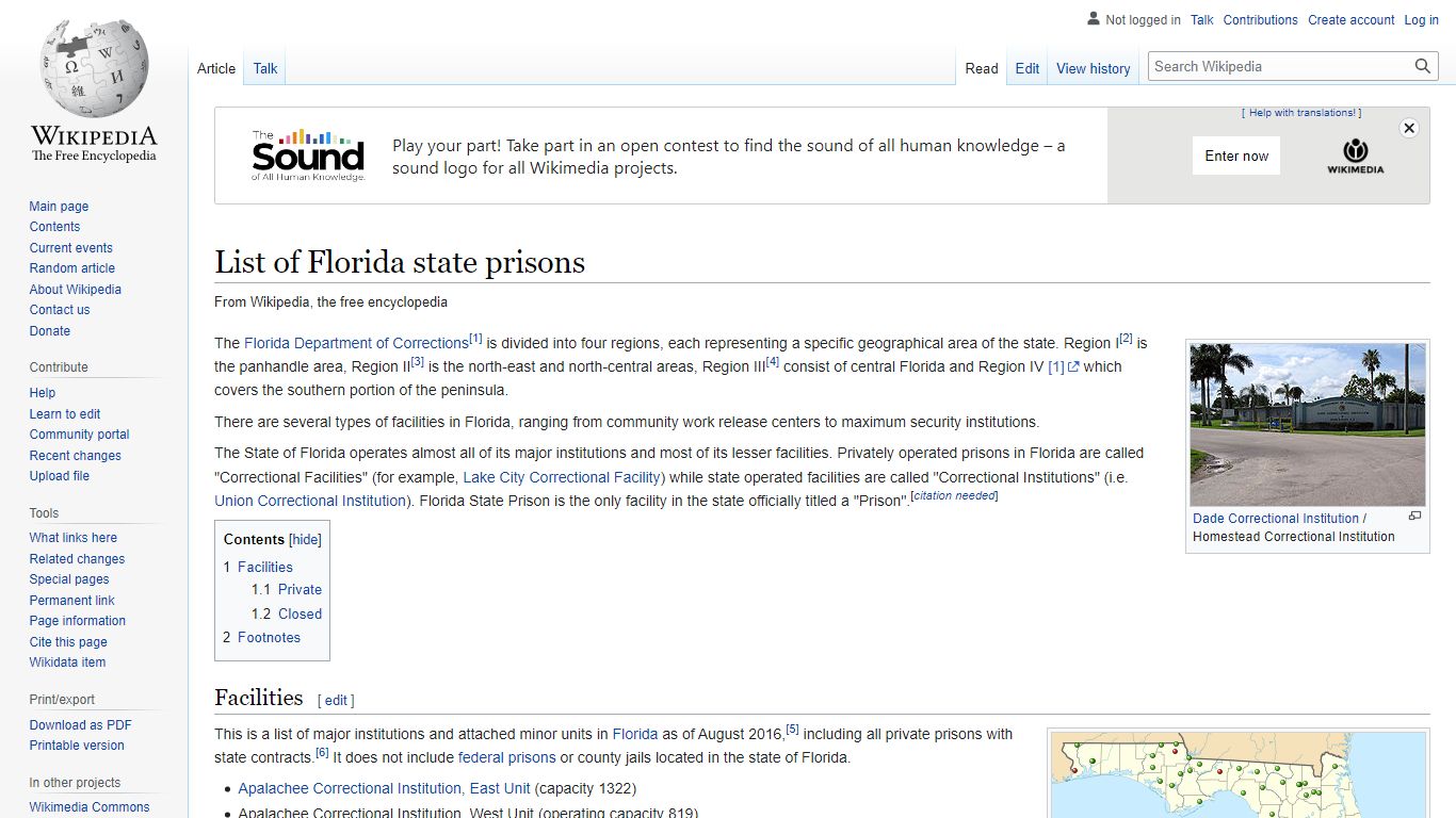 List of Florida state prisons - Wikipedia